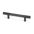This is an image showing From The Anvil - Matt Black Judd Pull Handle - Small available from T.H Wiggans Architectural Ironmongery in Kendal, quick delivery and discounted prices