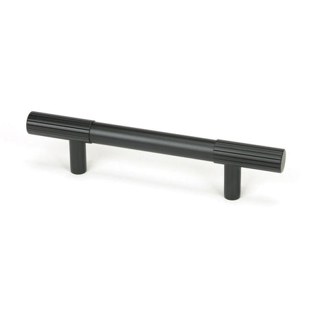 This is an image showing From The Anvil - Matt Black Judd Pull Handle - Small available from T.H Wiggans Architectural Ironmongery in Kendal, quick delivery and discounted prices