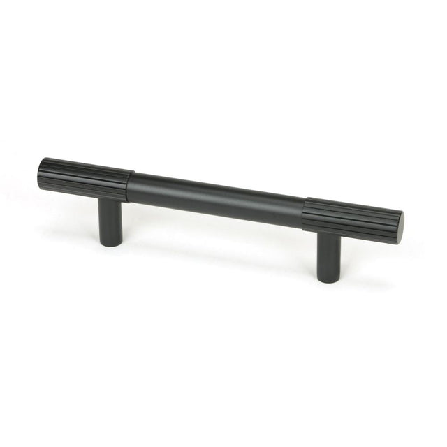 This is an image showing From The Anvil - Matt Black Judd Pull Handle - Small available from T.H Wiggans Architectural Ironmongery in Kendal, quick delivery and discounted prices