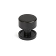 This is an image showing From The Anvil - Aged Bronze Kelso Cabinet Knob - 25mm (Plain) available from T.H Wiggans Architectural Ironmongery in Kendal, quick delivery and discounted prices