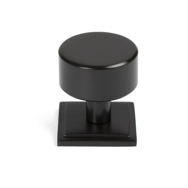 This is an image showing From The Anvil - Aged Bronze Kelso Cabinet Knob - 32mm (Square) available from T.H Wiggans Architectural Ironmongery in Kendal, quick delivery and discounted prices