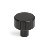 This is an image showing From The Anvil - Aged Bronze Judd Cabinet Knob - 25mm (No rose) available from T.H Wiggans Architectural Ironmongery in Kendal, quick delivery and discounted prices