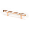 This is an image showing From The Anvil - Polished Bronze Kelso Pull Handle - Small available from T.H Wiggans Architectural Ironmongery in Kendal, quick delivery and discounted prices