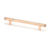 This is an image showing From The Anvil - Polished Bronze Kelso Pull Handle - Medium available from T.H Wiggans Architectural Ironmongery in Kendal, quick delivery and discounted prices
