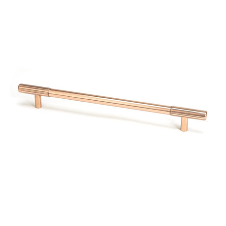 This is an image showing From The Anvil - Polished Bronze Judd Pull Handle - Large available from T.H Wiggans Architectural Ironmongery in Kendal, quick delivery and discounted prices