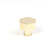 This is an image showing From The Anvil - Polished Brass Kahlo Cabinet Knob - 32mm available from T.H Wiggans Architectural Ironmongery in Kendal, quick delivery and discounted prices
