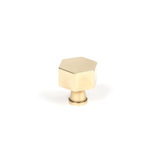 This is an image showing From The Anvil - Aged Brass Kahlo Cabinet Knob - 25mm available from T.H Wiggans Architectural Ironmongery in Kendal, quick delivery and discounted prices