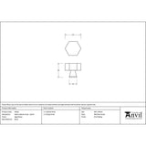 This is an image showing From The Anvil - Aged Brass Kahlo Cabinet Knob - 32mm available from trade door handles, quick delivery and discounted prices