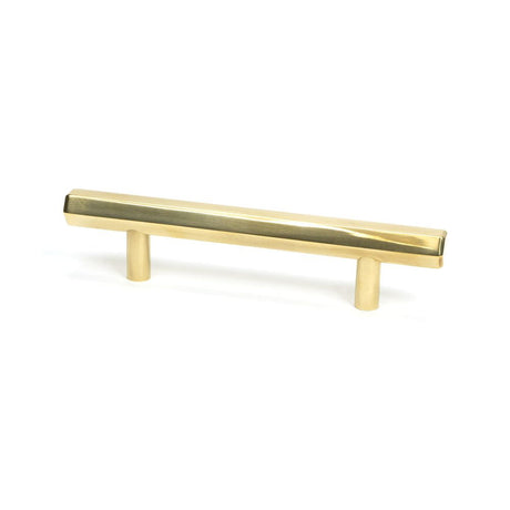 This is an image showing From The Anvil - Aged Brass Kahlo Pull Handle - Small available from T.H Wiggans Architectural Ironmongery in Kendal, quick delivery and discounted prices