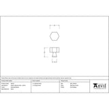 This is an image showing From The Anvil - Polished Nickel Kahlo Cabinet Knob - 25mm available from trade door handles, quick delivery and discounted prices