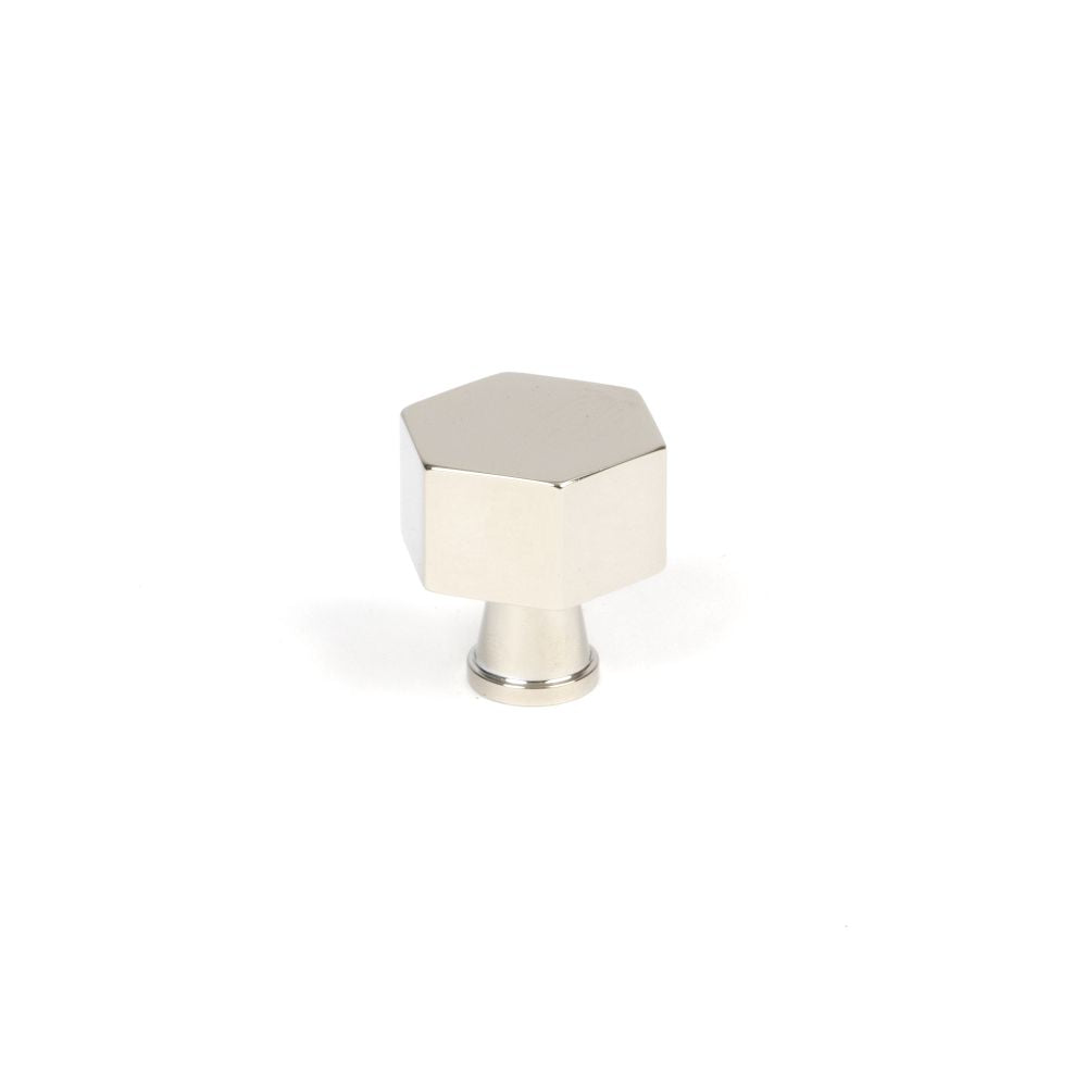 This is an image showing From The Anvil - Polished Nickel Kahlo Cabinet Knob - 25mm available from T.H Wiggans Architectural Ironmongery in Kendal, quick delivery and discounted prices