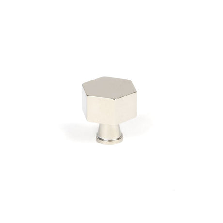 This is an image showing From The Anvil - Polished Nickel Kahlo Cabinet Knob - 25mm available from T.H Wiggans Architectural Ironmongery in Kendal, quick delivery and discounted prices