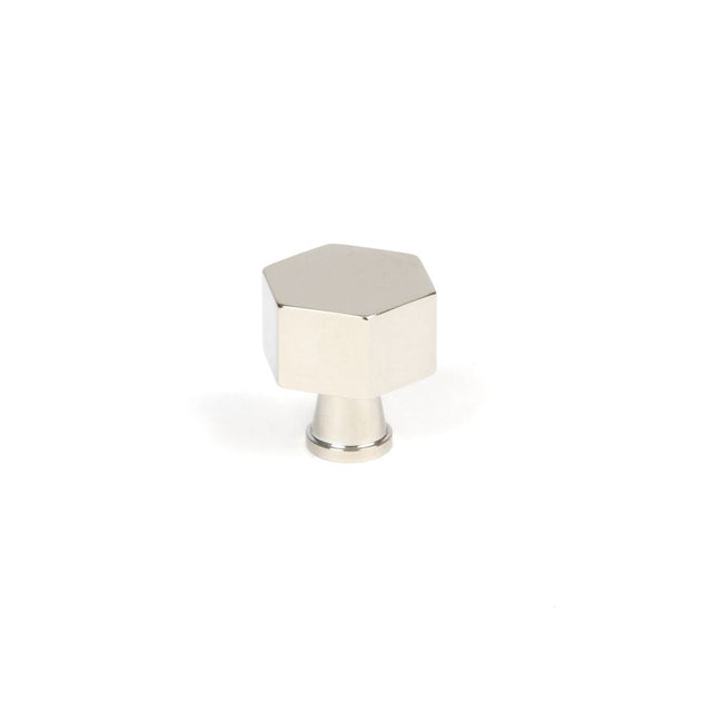 This is an image showing From The Anvil - Polished Nickel Kahlo Cabinet Knob - 25mm available from T.H Wiggans Architectural Ironmongery in Kendal, quick delivery and discounted prices