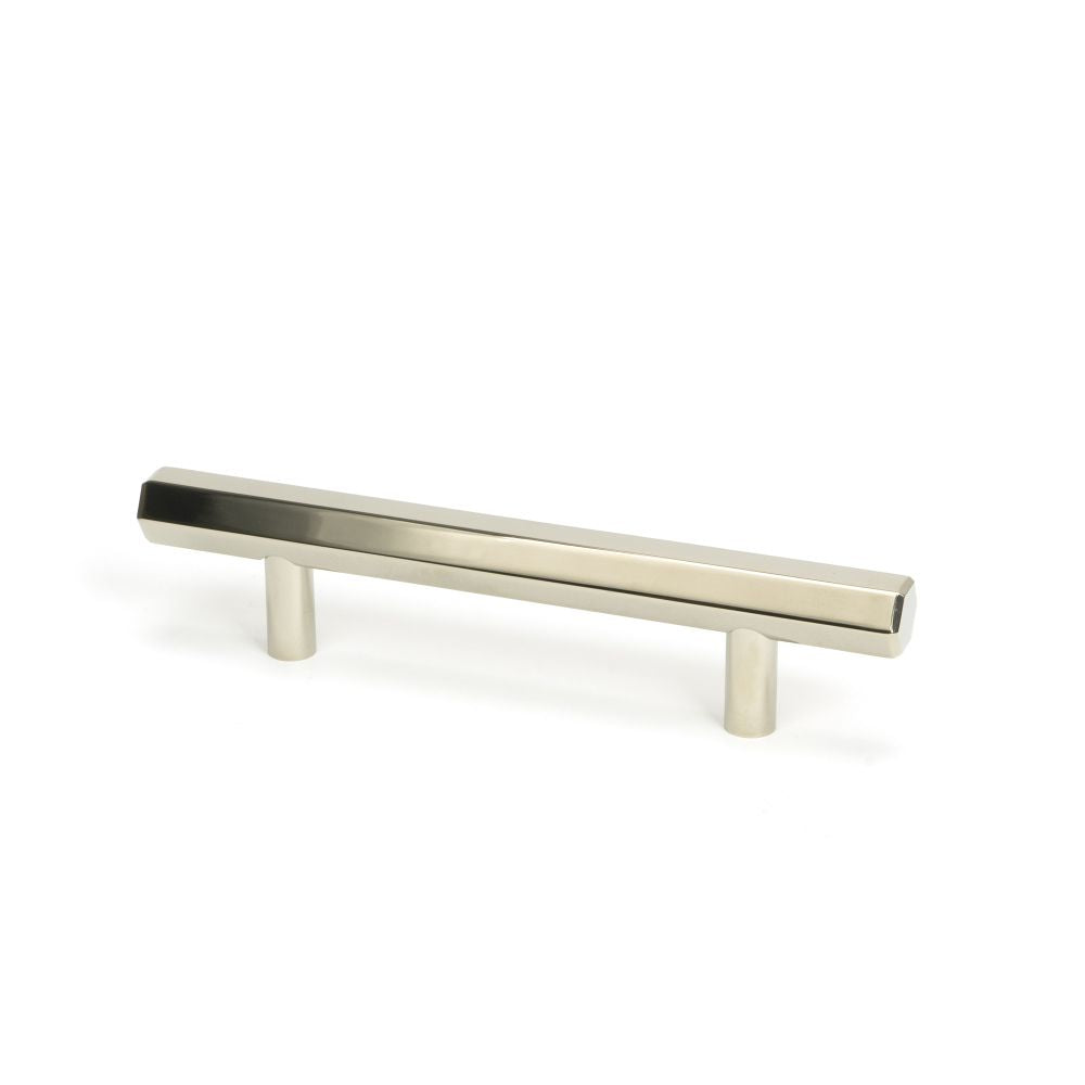 This is an image showing From The Anvil - Polished Nickel Kahlo Pull Handle - Small available from T.H Wiggans Architectural Ironmongery in Kendal, quick delivery and discounted prices