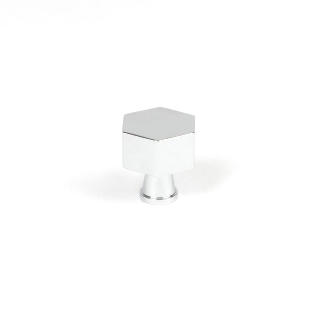 This is an image showing From The Anvil - Polished Chrome Kahlo Cabinet Knob - 25mm available from T.H Wiggans Architectural Ironmongery in Kendal, quick delivery and discounted prices