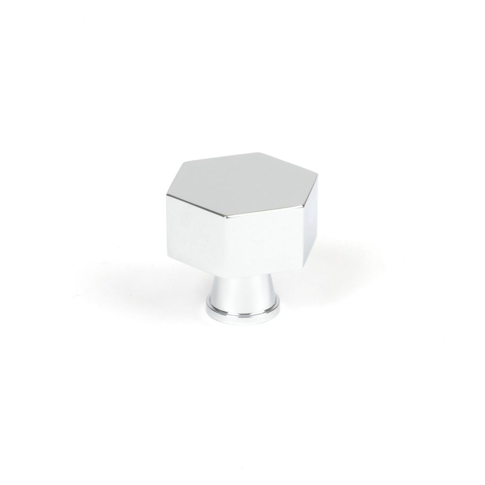 This is an image showing From The Anvil - Polished Chrome Kahlo Cabinet Knob - 32mm available from T.H Wiggans Architectural Ironmongery in Kendal, quick delivery and discounted prices