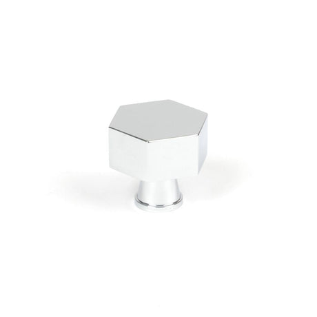 This is an image showing From The Anvil - Polished Chrome Kahlo Cabinet Knob - 32mm available from T.H Wiggans Architectural Ironmongery in Kendal, quick delivery and discounted prices