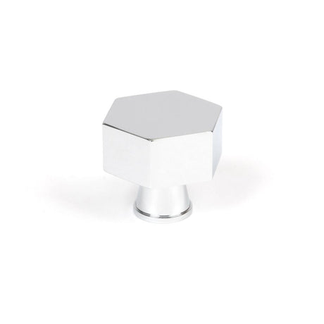 This is an image showing From The Anvil - Polished Chrome Kahlo Cabinet Knob - 38mm available from T.H Wiggans Architectural Ironmongery in Kendal, quick delivery and discounted prices