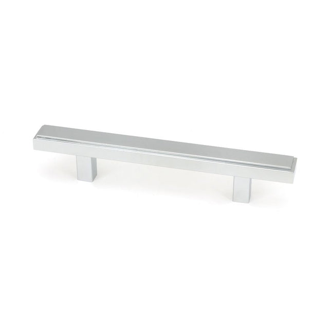 This is an image showing From The Anvil - Polished Chrome Scully Pull Handle - Small available from T.H Wiggans Architectural Ironmongery in Kendal, quick delivery and discounted prices