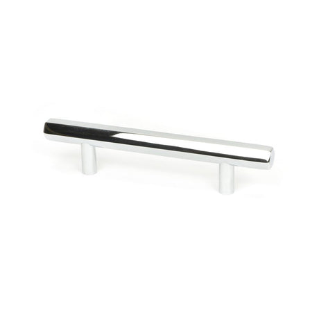 This is an image showing From The Anvil - Polished Chrome Kahlo Pull Handle - Small available from T.H Wiggans Architectural Ironmongery in Kendal, quick delivery and discounted prices