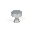 This is an image showing From The Anvil - Satin Chrome Scully Cabinet Knob - 25mm available from T.H Wiggans Architectural Ironmongery in Kendal, quick delivery and discounted prices