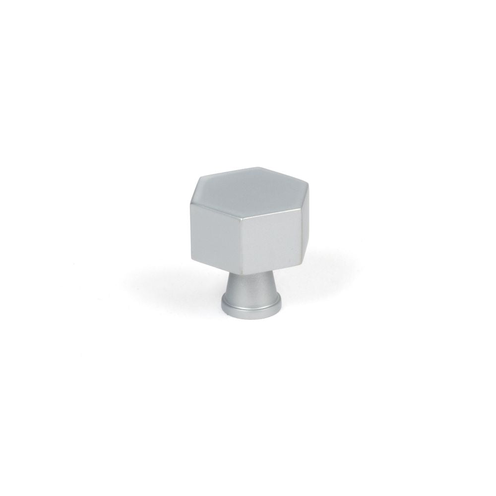 This is an image showing From The Anvil - Satin Chrome Kahlo Cabinet Knob - 25mm available from T.H Wiggans Architectural Ironmongery in Kendal, quick delivery and discounted prices