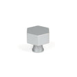 This is an image showing From The Anvil - Satin Chrome Kahlo Cabinet Knob - 32mm available from T.H Wiggans Architectural Ironmongery in Kendal, quick delivery and discounted prices