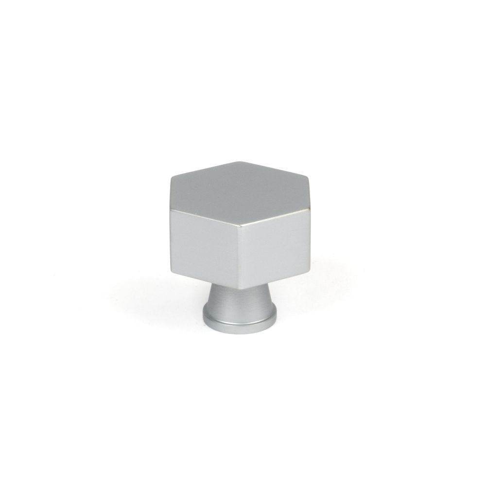 This is an image showing From The Anvil - Satin Chrome Kahlo Cabinet Knob - 32mm available from T.H Wiggans Architectural Ironmongery in Kendal, quick delivery and discounted prices