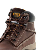 This is an image of DeWalt - Brown Non-Metallic Safety Boot Hammer Brown 9 available to order from T.H Wiggans Architectural Ironmongery in Kendal, quick delivery and discounted prices.