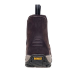 This is an image of DeWalt - Brown Safety Dealer Boot Radial 12 available to order from T.H Wiggans Architectural Ironmongery in Kendal, quick delivery and discounted prices.