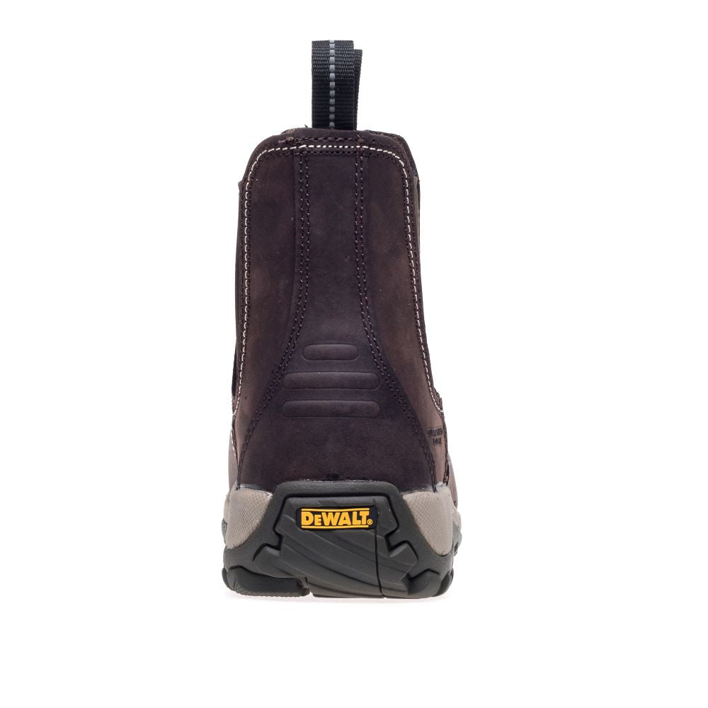 This is an image of DeWalt - Brown Safety Dealer Boot Radial 8 available to order from T.H Wiggans Architectural Ironmongery in Kendal, quick delivery and discounted prices.