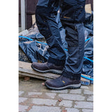 This is an image of DeWalt - Brown Safety Dealer Boot Radial 11 available to order from T.H Wiggans Architectural Ironmongery in Kendal, quick delivery and discounted prices.