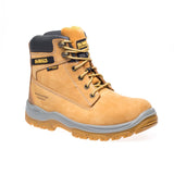 This is an image of DeWalt - Wheat 6'' Waterproof Safety Boot Titanium Honey 11 available to order from T.H Wiggans Architectural Ironmongery in Kendal, quick delivery and discounted prices.