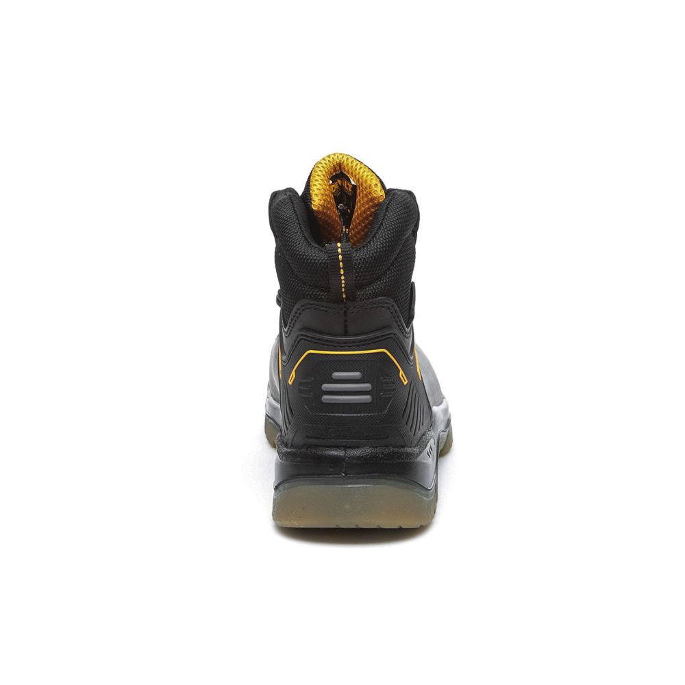 This is an image of DeWalt - Waterproof Safety Hiker Newark Black 12 available to order from T.H Wiggans Architectural Ironmongery in Kendal, quick delivery and discounted prices.