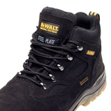 This is an image of DeWalt - Black Waterproof Safety Hiker Challenger Black 12 available to order from T.H Wiggans Architectural Ironmongery in Kendal, quick delivery and discounted prices.