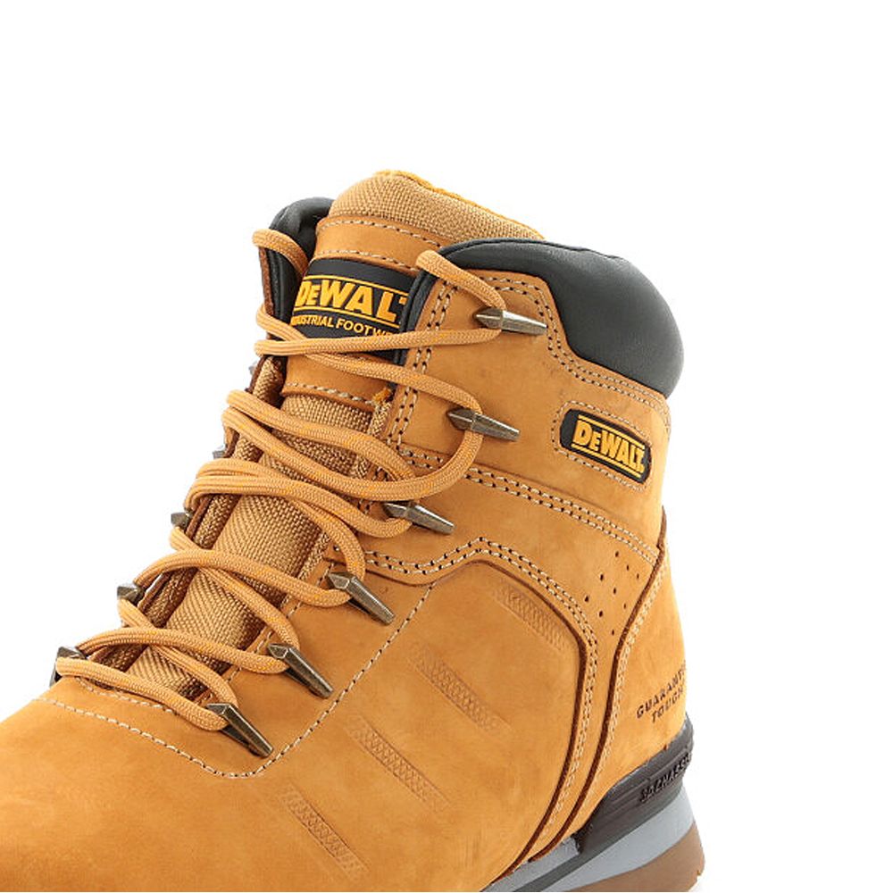 This is an image of DeWalt - Wheat Nubuck Lightweight Safety Boot Carlisle 8 available to order from T.H Wiggans Architectural Ironmongery in Kendal, quick delivery and discounted prices.