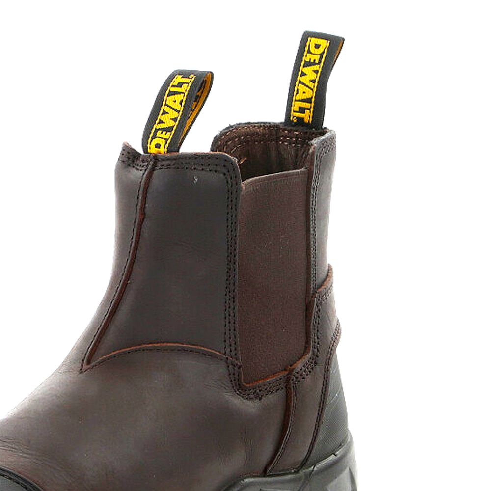 This is an image of DeWalt - Brown Waxy Safety Dealer Boot Grafton 6 available to order from T.H Wiggans Architectural Ironmongery in Kendal, quick delivery and discounted prices.