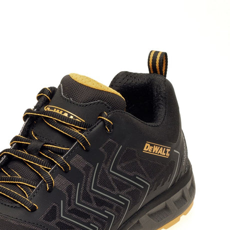 This is an image of DeWalt - Black Sports Safety Trainer Fargo 11 available to order from T.H Wiggans Architectural Ironmongery in Kendal, quick delivery and discounted prices.