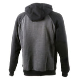 This is an image of DeWalt - Grey Marl/Black Hooded Sweatshirt Stratford M available to order from T.H Wiggans Architectural Ironmongery in Kendal, quick delivery and discounted prices.