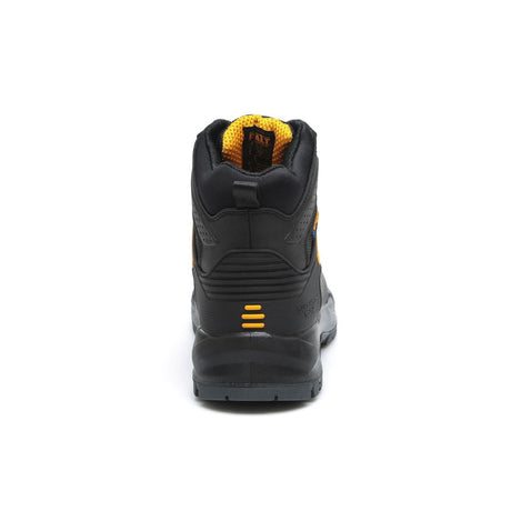 This is an image of DeWalt - Black Waterproof Safety Boot Douglas 12 available to order from T.H Wiggans Architectural Ironmongery in Kendal, quick delivery and discounted prices.