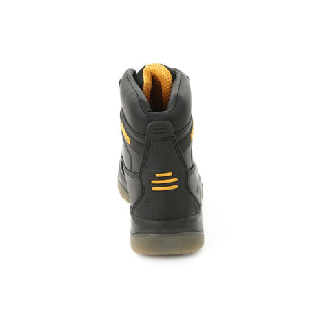 This is an image of DeWalt - Black 6'' Waterproof Safety Boot Titanium Black 13 available to order from T.H Wiggans Architectural Ironmongery in Kendal, quick delivery and discounted prices.