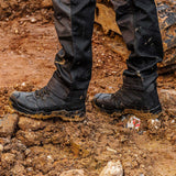 This is an image of DeWalt - Black Waterproof Safety Boot Murray 11 available to order from T.H Wiggans Architectural Ironmongery in Kendal, quick delivery and discounted prices.