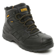 This is an image of DeWalt - Black Waterproof Safety Boot Murray 8 available to order from T.H Wiggans Architectural Ironmongery in Kendal, quick delivery and discounted prices.