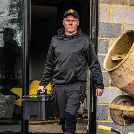 This is an image of DeWalt - Lightweight Performance Hoody Falmouth XL available to order from T.H Wiggans Architectural Ironmongery in Kendal, quick delivery and discounted prices.