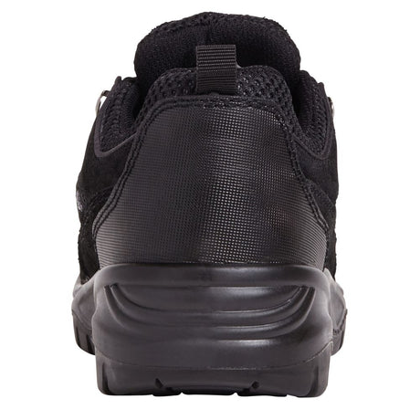 This is an image of Apache - Black Suede Safety Trainer AP302SM 11 available to order from T.H Wiggans Architectural Ironmongery in Kendal, quick delivery and discounted prices.