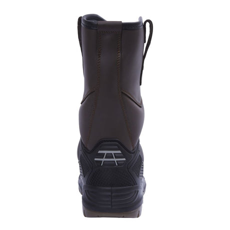 This is an image of Apache - Brown Waterproof Rigger Boot AP305 13 available to order from T.H Wiggans Architectural Ironmongery in Kendal, quick delivery and discounted prices.