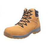 This is an image of Apache - Wheat Nubuck Water Resistant Safety Hiker AP314CM 12 available to order from T.H Wiggans Architectural Ironmongery in Kendal, quick delivery and discounted prices.