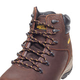 This is an image of Apache - Brown Nubuck Water Resistant Safety Hiker AP315CM 8 available to order from T.H Wiggans Architectural Ironmongery in Kendal, quick delivery and discounted prices.