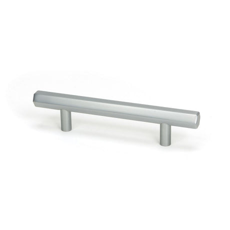 This is an image showing From The Anvil - Satin Chrome Kahlo Pull Handle - Small available from T.H Wiggans Architectural Ironmongery in Kendal, quick delivery and discounted prices