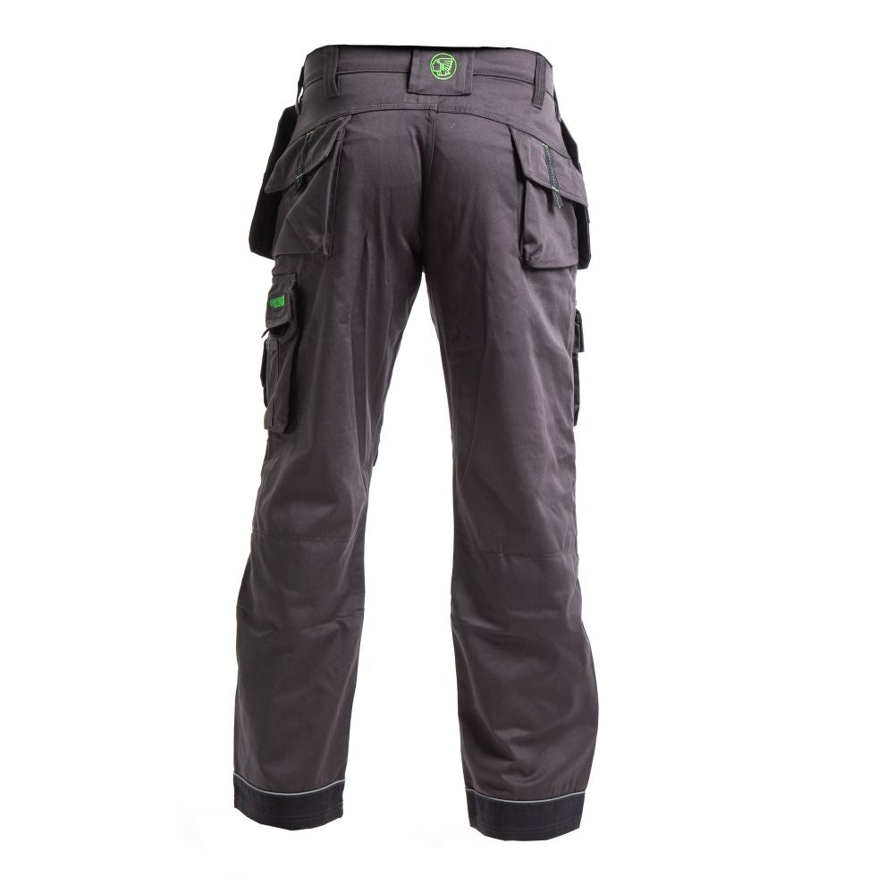 This is an image of Apache - Grey/Black Holster Trouser APKHTGREY L33W42 available to order from T.H Wiggans Architectural Ironmongery in Kendal, quick delivery and discounted prices.